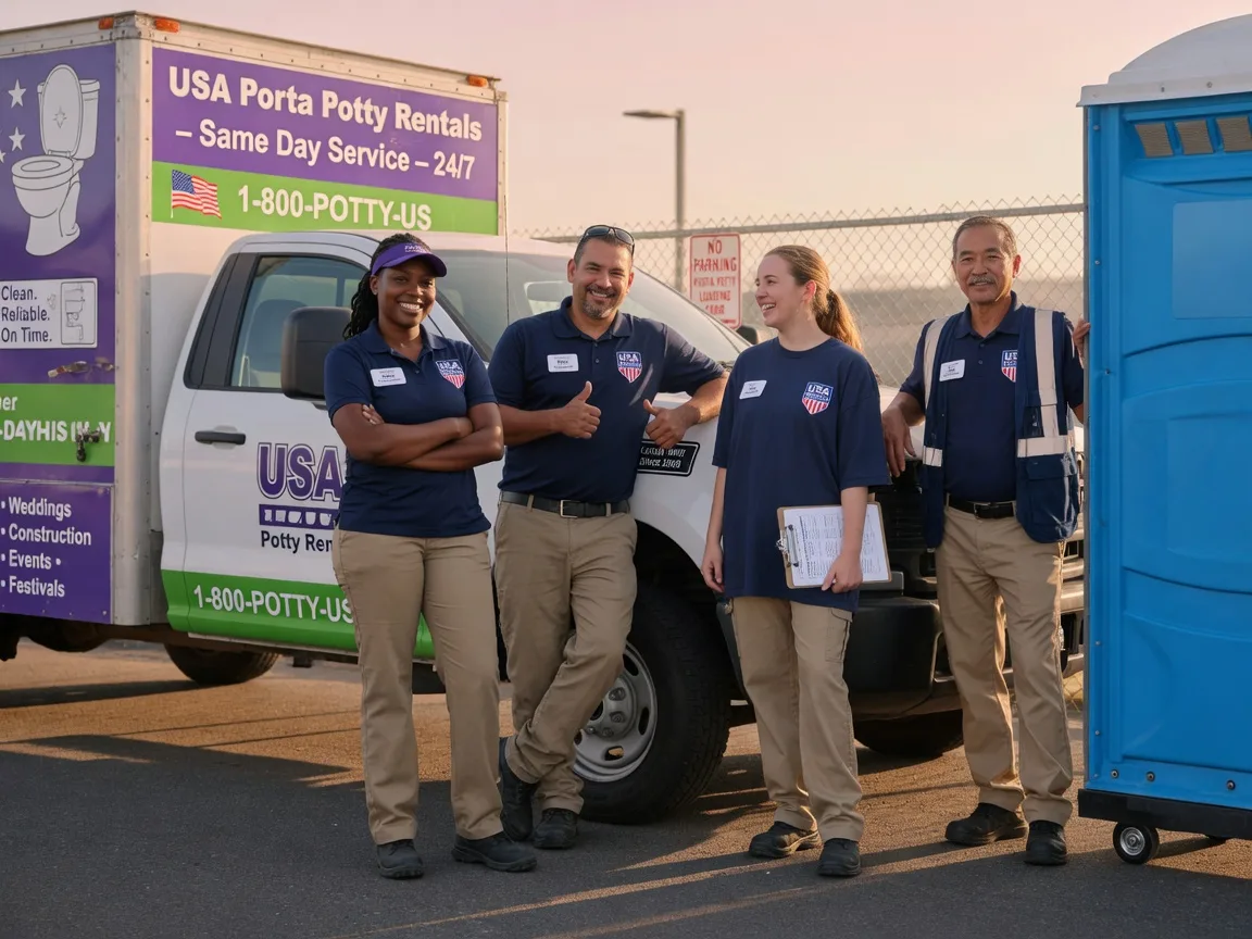Porta Potty Rental company in Lamoure, ND