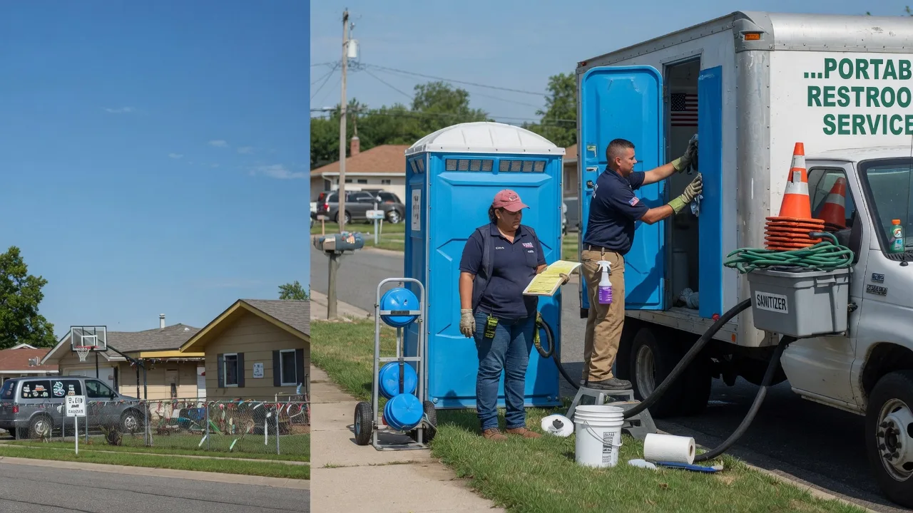 Portable Toilet Rental in Lamoure, ND near me